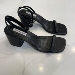 Steve Madden Black Audrina Heel